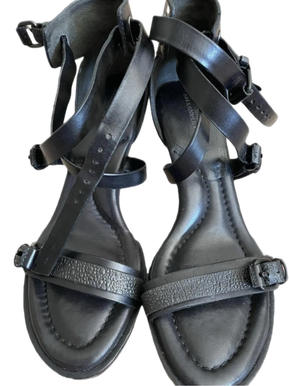 Alexander Wang Strappy Leather Heels